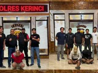 Polres Kerinci Ringkus 24 Tersangka Narkoba dan Sita Puluhan Gram Barang Bukti