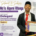 Wa’is Alqorni Ritonga, Mahasiswa IAIN Kerinci Lolos Jadi Delegasi Santri Mendunia Batch 6