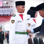Bupati Monadi Resmi Kukuhkan Paskibraka Kerinci 2026, Pesankan Integritas dan Kekompakan