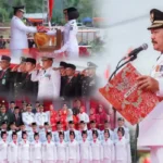 Bupati Monadi Pimpin Upacara HUT RI ke-81 di Bukit Tengah dengan Khidmat
