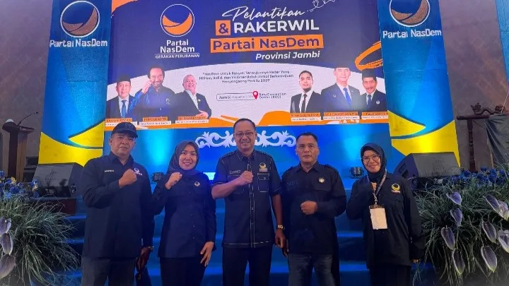 Pelantikan DPW NasDem Jambi