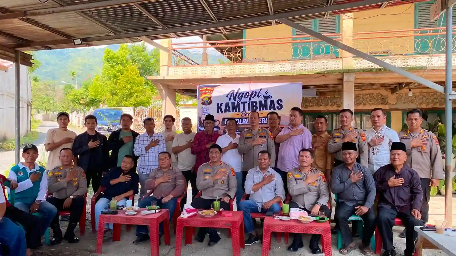Ngopi Kamtibmas Polres Kerinci