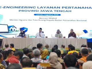 Menteri Nusron Ajak BPKAD dan IPPAT Se-Jateng Perkuat Sinergi Wujudkan Transformasi Layanan Pertanahan