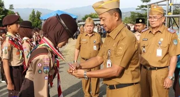 Anggota Pramuka Kerinci ke Jamnas XII 2026 Cibubur