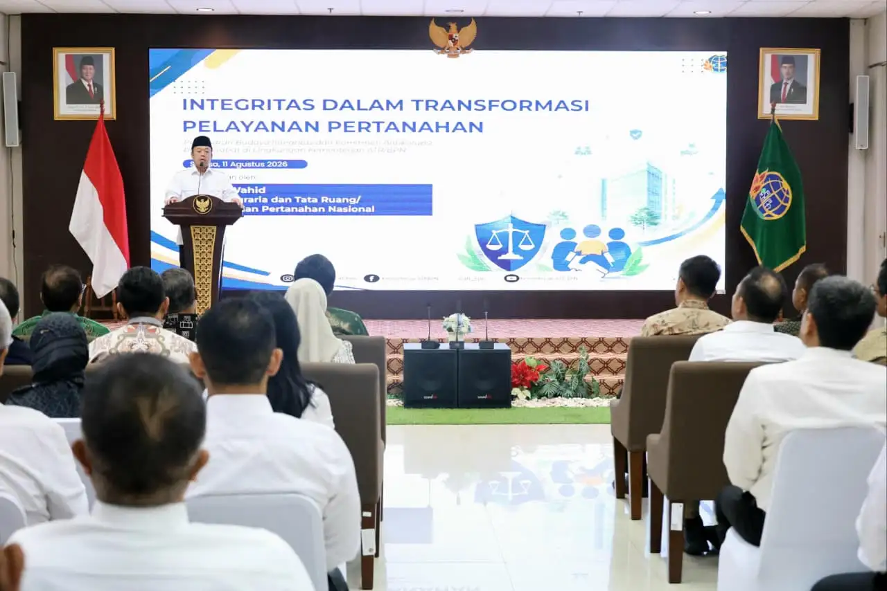 BPN Tanamkan Semangat Bekerja Mempermudah Rakyat