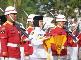 Raisha Nienda, Siswi Kerinci Pembawa Baki Utama HUT ke-81 RI di Jambi