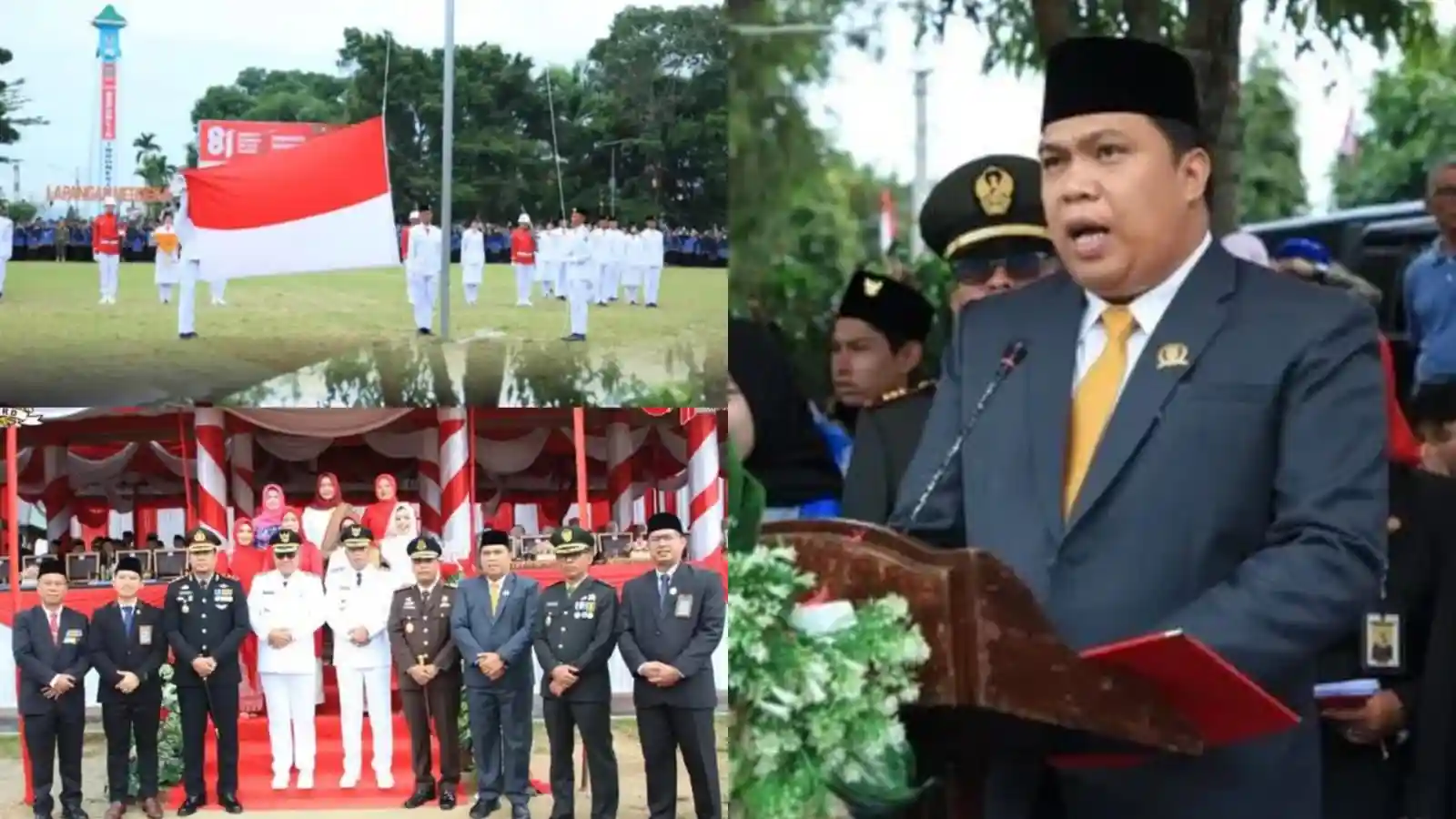 Upacara Peringatan HUT ke-81 Kemerdekaan RI