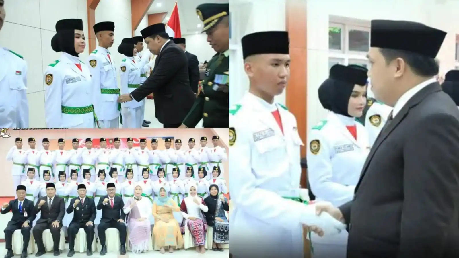 Pengukuhan Paskibraka Kota Sungai Penuh 2026