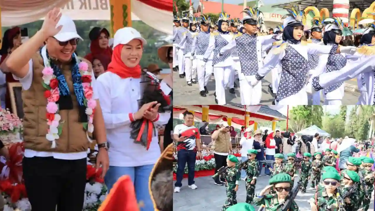 Kemeriahan Pawai Budaya dan Pembangunan Sungai Penuh