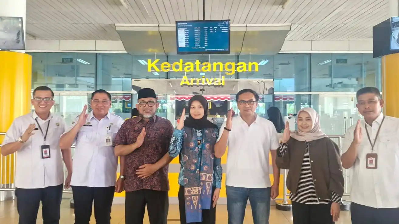 Nindya Eltsani Pembawa Baki Paskibraka Nasional Pulang Kampung