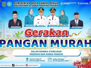 Ini Lokasi dan Jadwal Gerakan Pangan Murah di Kota Sungai Penuh 2026