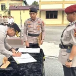Kapolres Kerinci Pimpin Sertijab Kasat Reskrim dan Dua Kapolsek Baru