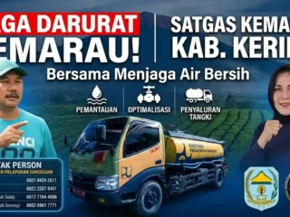 Siaga Kemarau 24 Jam, Perumda Tirta Sakti Kerinci Bentuk Satgas Khusus