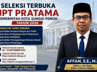 Seleksi Kepala OPD di Pemkot Sungai Penuh