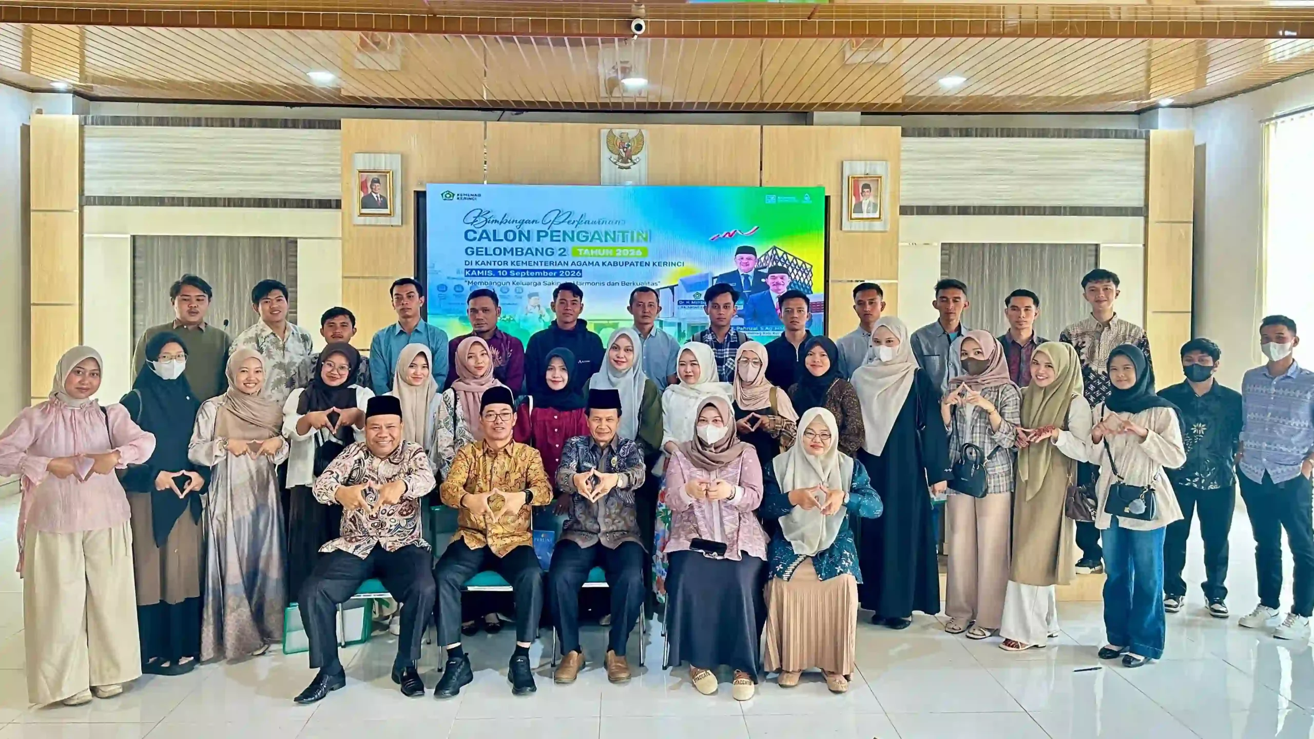 Bimbingan Perkawinan 20 Pasangan Calon Pengantin