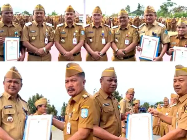Apresiasi Pengabdian ASN, Pemkab Kerinci Serahkan Satyalancana