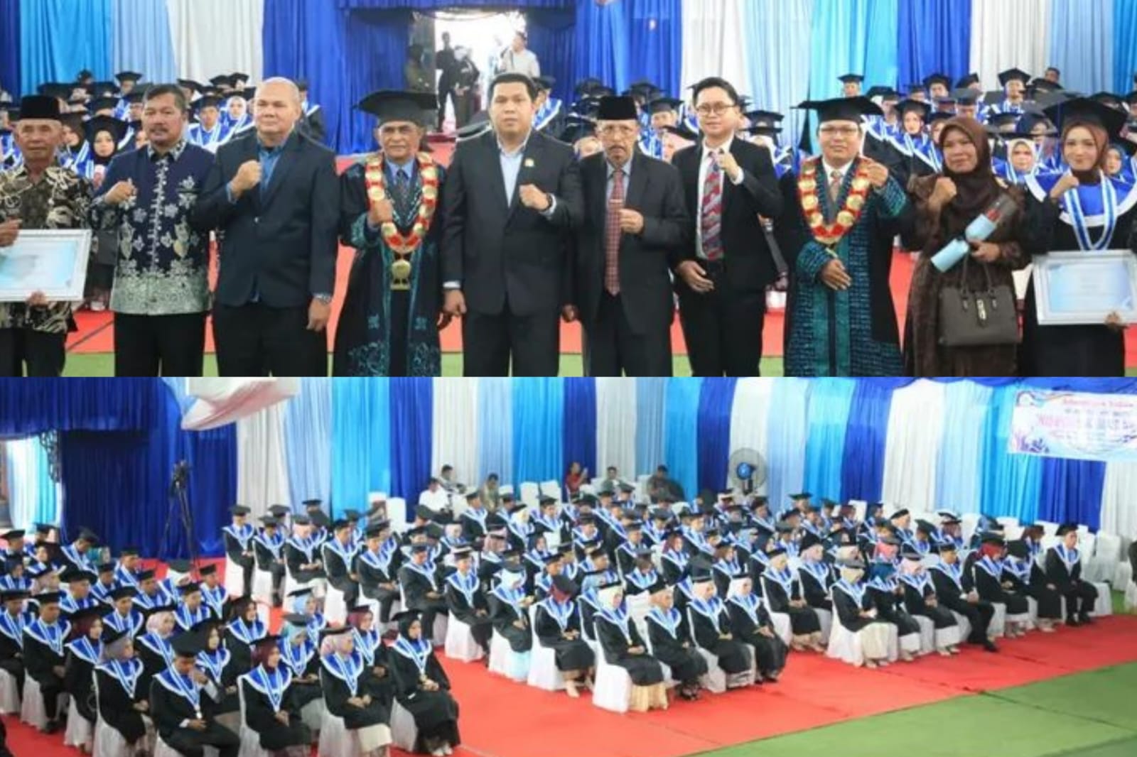 STIA-NUSA Sungai Penuh Wisuda 167 Lulusan