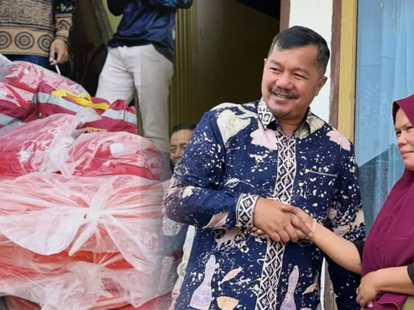Bupati Monadi Salurkan Bantuan untuk Korban Kebakaran di Kemantan Tinggi