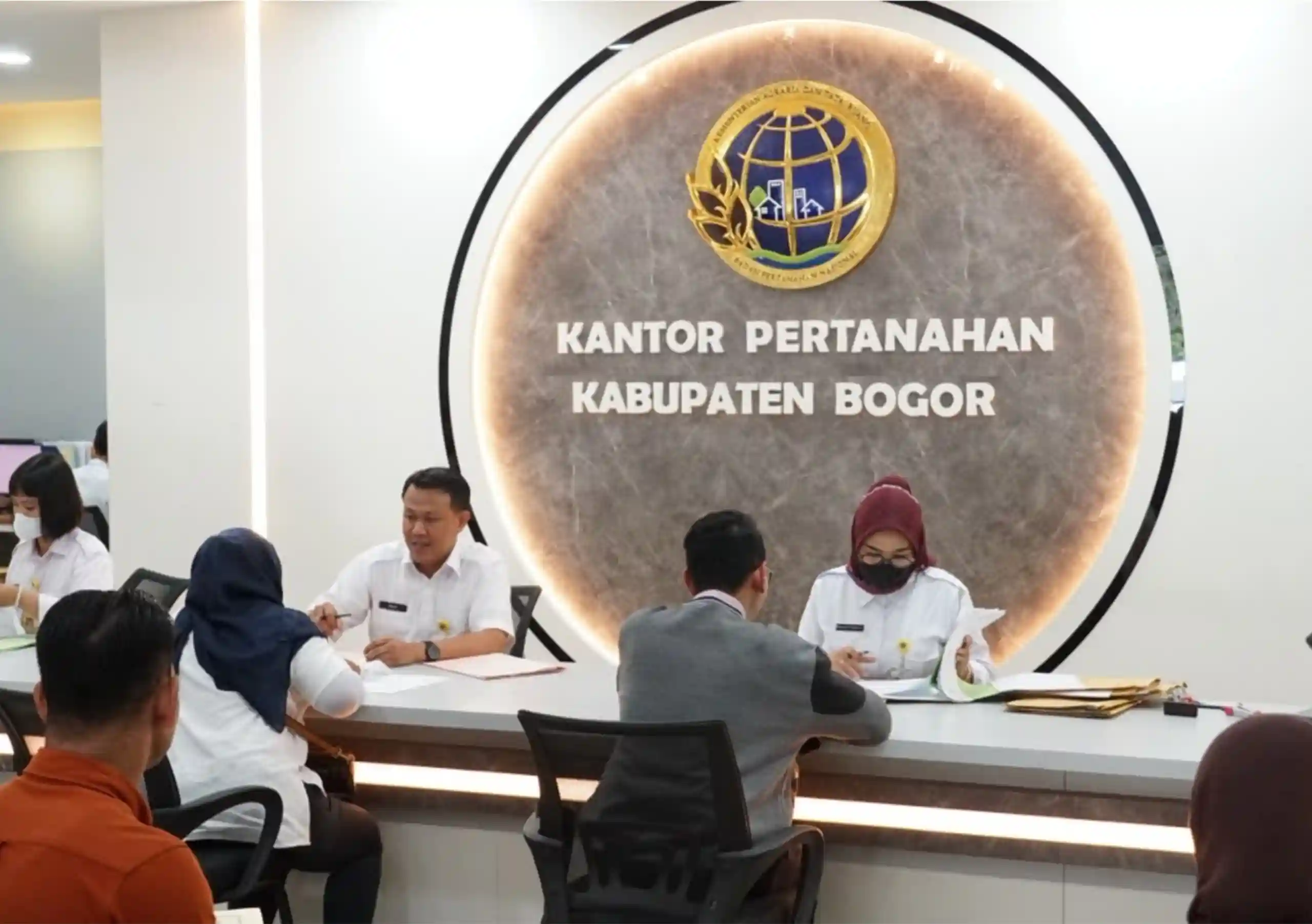 Layanan Pertanahan di Kantah Kabupaten Bogor
