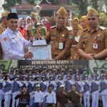 MTsN 1 Kota Sungai Penuh Raih Juara 1 Lomba Barisan Indah HUT RI ke-81