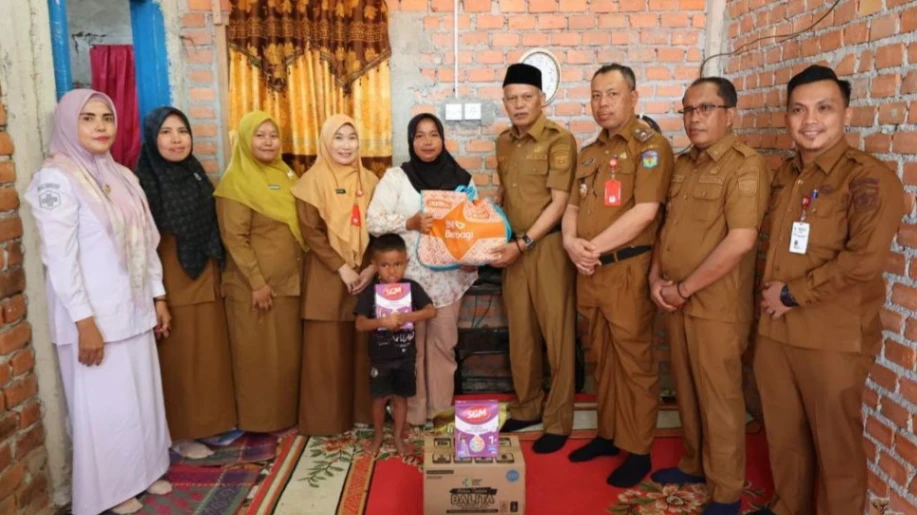 Bantuan Cegah Stunting di Sungai Penuh