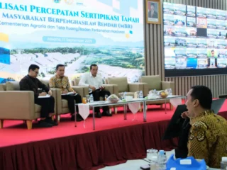Gelar Sosialisasi Percepatan Sertipikasi Tanah bagi MBR, Kejar Target 3 Juta Bidang