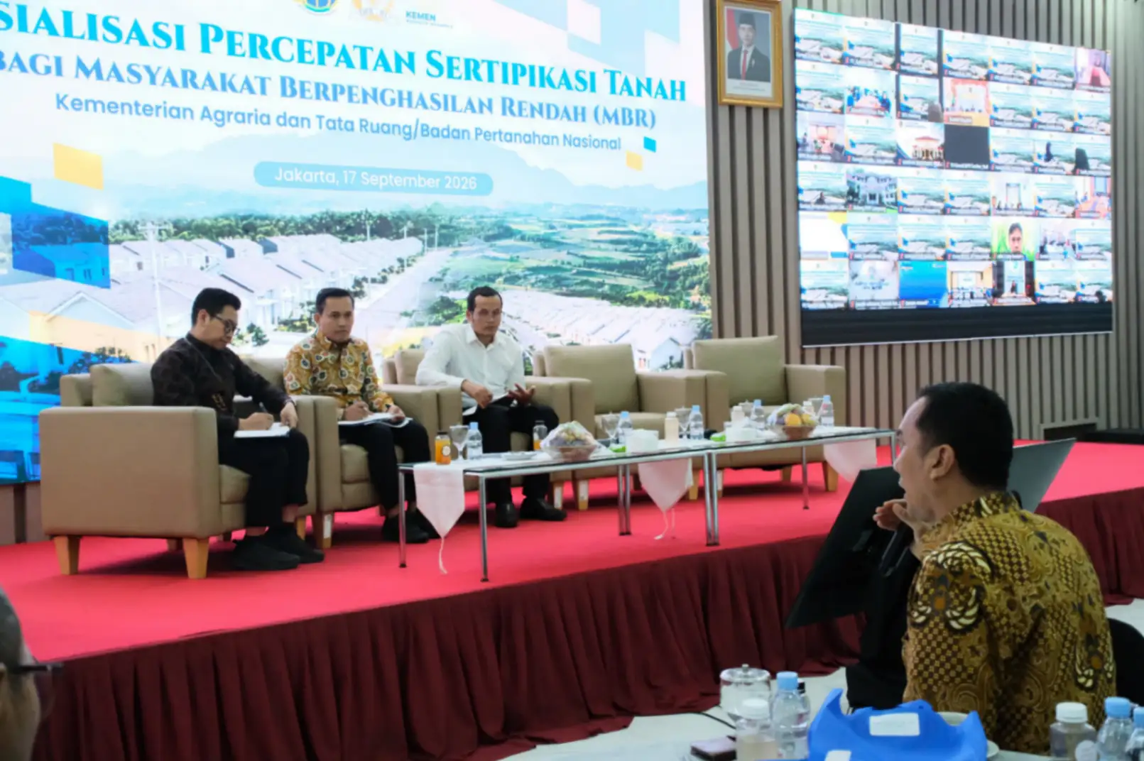 Percepatan Sertipikasi Tanah bagi MBR