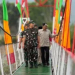 Jembatan Perintis Kodim Kerinci Pangkas Biaya Tani, Pangdam Tinjau Langsung Lokasi