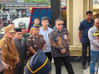 Pimpinan DPRD Sungai Penuh Hadiri Sertijab Kapolres Kerinci