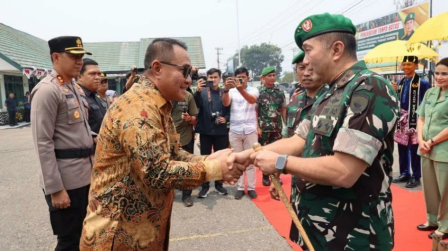 Wako Alfin Sinergi Bersama Pangdam XX/TIB