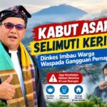 Kabut Asap Selimuti Kerinci, Dinkes Imbau Warga Waspada Gangguan Pernapasan