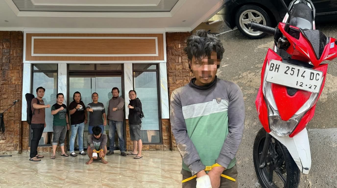 Pelaku Curanmor di Kerinci Ditangkap