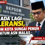 BKPSDM Sungai Penuh Akan Tindak Tegas ASN Malas Ngantor