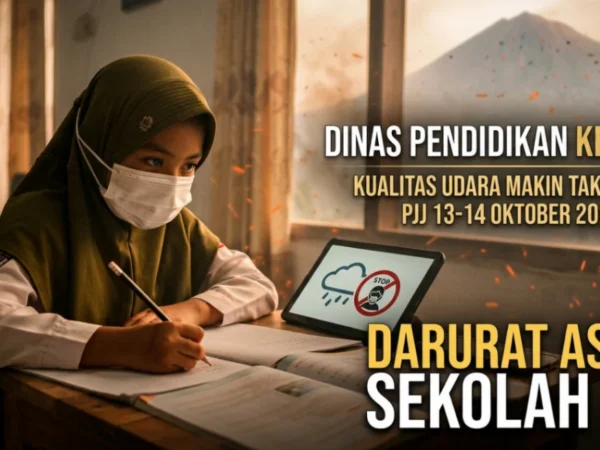 Kualitas Udara Kerinci Buruk, Siswa PAUD, TK, SD dan SMP Belajar dari Rumah