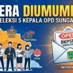 Segera Diumumkan! Ini Bocoran Waktu Penentuan 5 Kepala OPD Sungai Penuh