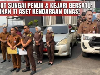 Pemkot & Kejari Sungai Penuh Tarik 11 Kendaraan Dinas Senilai Rp1,5 Miliar dari Mantan Pejabat