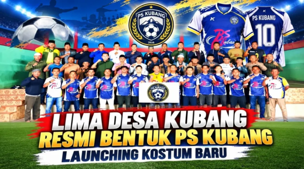 Lima Desa di Kubang Bersatu Bentuk PS Kubang