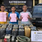 3 Pelangsir 70 Jerigen Solar Subsidi Antarprovinsi Ditangkap Polisi di Sungai Penuh