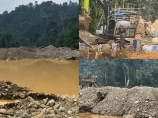 Hutan TNKS di Kerinci Rusak Digerogoti PETI, Aparat Diminta Buru Aktor di Balik Layar