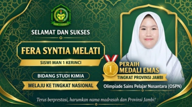 Fera Syntia Melati Tembus Olimpiade Kimia Nasional